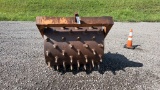 4' PULL TYPE SHEEP FOOT ROLLER