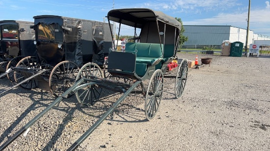 SINGLE HORSE AMISH BUGGY