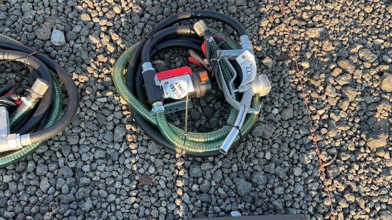 UNUSED 12V DIESEL TRANSFER PUMP