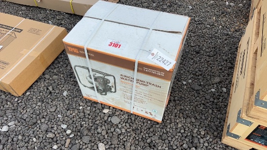 UNUSED TMG 4" SEMI TRASH WATER PUMP