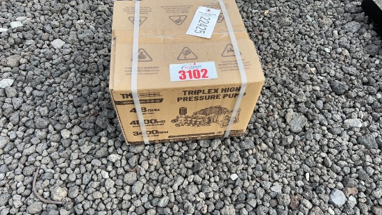 UNUSED TMG TROPHY HIGH PRESSURE PUMP