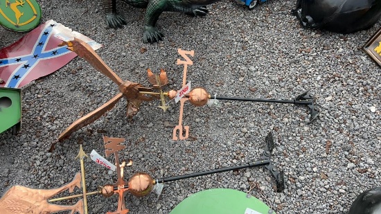 METAL WEATHER VAIN EAGLE