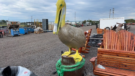 METAL CAST PELICAN