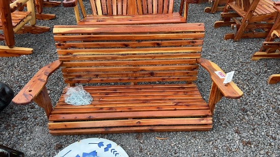 48" CEDAR PORCH SWING