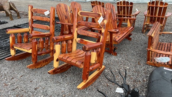 CEDAR ROCKER LOG STYLE
