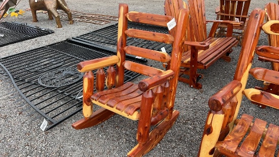 CEDAR ROCKER LOG STYLE