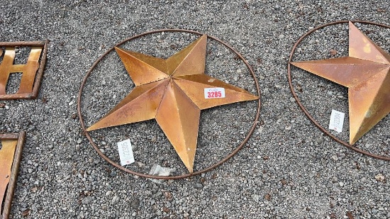 METAL WALL ART 36" STAR