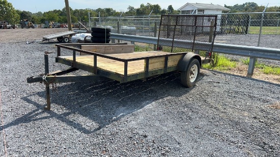 12' X 6' SINGLE AXLE TRAILER