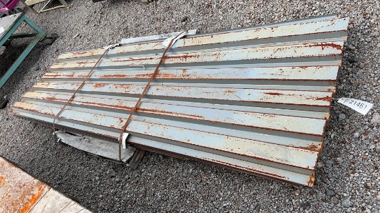 PALLET OF METAL ROOFING
