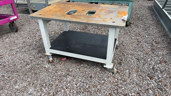 28" X 42" STEEL WELDING TABLE