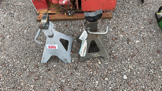 QTY 2) 12 TON JACK STANDS