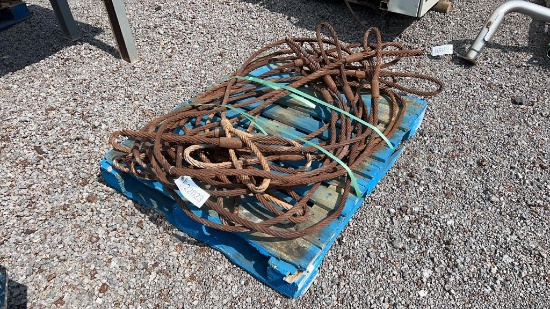 PALLET OF CHOKER CABLES