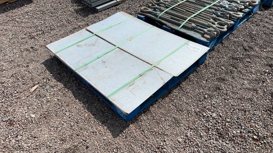 PALLET OF SHEET METAL