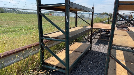 30" X 8' METAL SHELF