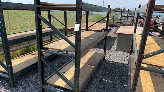 30" X 8' METAL SHELF