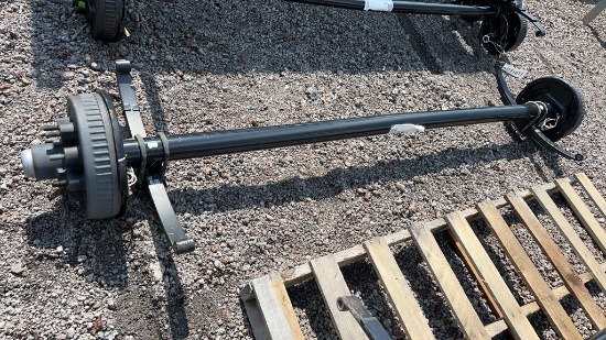 8 LUG TRAILER AXLE