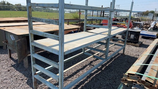 30" X 10' METAL SHELF