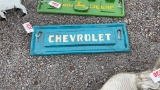 METAL WALL ART CHEVY TAILGATE