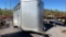 2001 FEATHERLITE 18' BUMPER PULL STOCK TRAILER