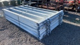 QTY 11) 9X6 5 BAR CORRAL PANELS