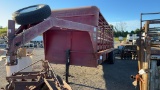 2003 WW GOOSENECK OPEN STOCK TRAILER