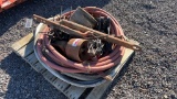 PALLET OF ASSORTED HOSES & EQUIPMENT PARTS