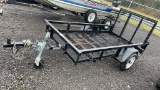 2020 DOUBLE A TRAILERS 4' X 8' UTILITY TRAILER