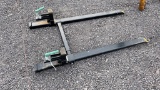 CLAMP ON BUCKET PALLET FORKS