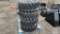 QTY4) 12X16.5 SKID STEER TIRES