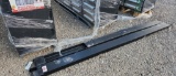 PAIR OF 10' PALLET FORK EXTENSIONS