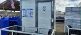 UNUSED MOBILE TOILET W/ SHOWER, SINK AND TOILET