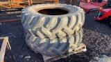 QTY 2) 16.9 X 28 TRACTOR TIRES