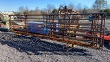 24' CONTINUOUS FENCHING PANEL W/ 10' GATE