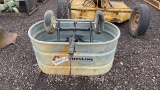 WATER TROUGH & PULL TYPE LAWN SEEDER