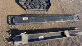 PAIR OF HEAVY DUTY 6' PALLET FORK EXTENSIONS