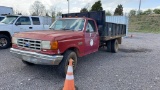 1990 FORD F-350 W/ 12' DUMP BED
