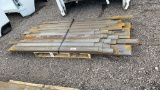 PALLET OF DECK PLATE 3/16 ASSORTED SIZES