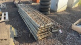 QTY 12) PIECES ROLLER CONVEYOR SECTIONS 10'