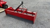 6' 3 POINT HITCH BOX BLADE W/RIPPERS