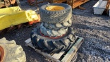QTY 4) TRACTOR TIRES