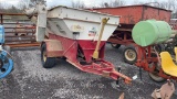 SINGLE AXLE AUGER WAGON W/ SCALE