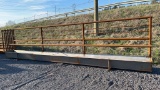 QTY 1) 24' FREE STANDING BUNK PANEL