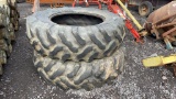 QTY 2) 18.4 X 34 TRACTOR TIRES