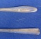 2 Illinois Central RR Demitasse Spoons