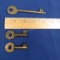 3 SOO Line MSTP&SSMRR keys- 2 are padlock keys