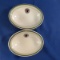 2 Northern Pacific RR Monad Oval Sauce Bowls