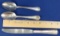 Canadian National Flatware - 2 spoons, 1 knife