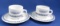 Pair of  Hungarian Rail Utasellato Demitasse Sets