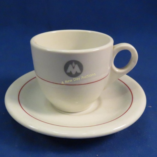 Railroadiana Auction featuring demitasse sets