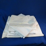 Assorted Railroad Linens- Tablecloths, Napkins